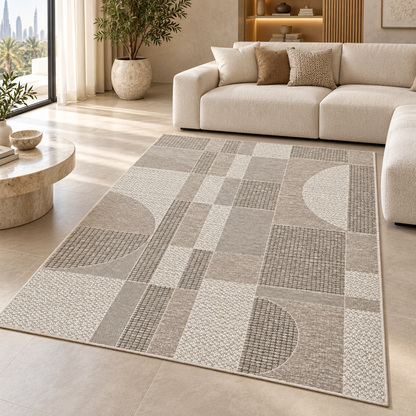 Home Box Oria Outdoor Polypropylene Rug – Beige – 120 × 170 cm