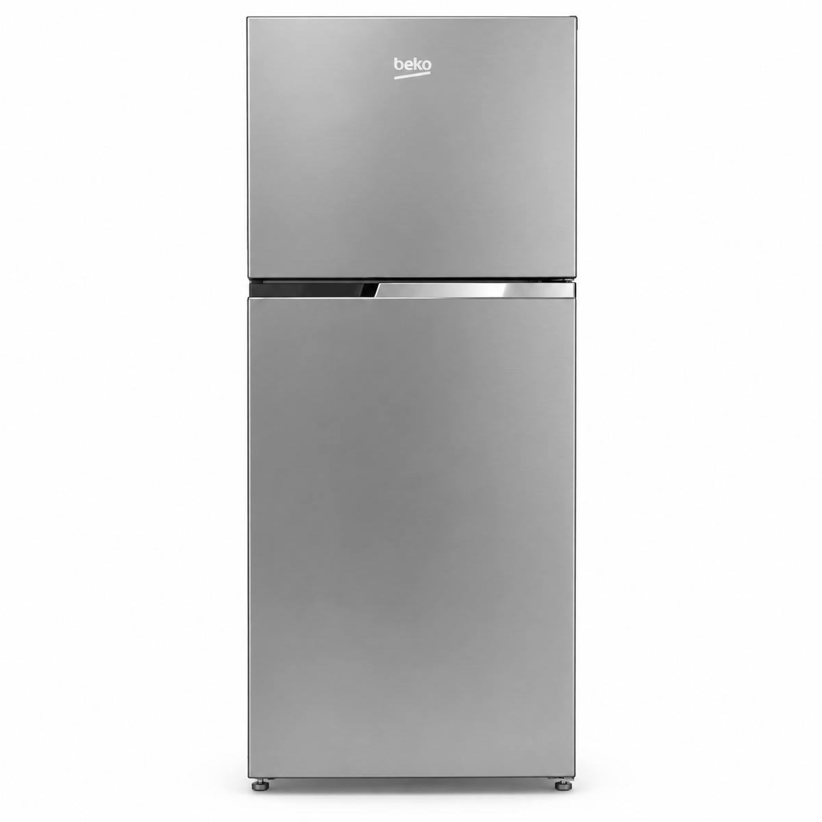 Beko RDNT401XS 409L Top-Mount Fridge Freezer – Brushed Silver – 172 × 66 × 70 cm