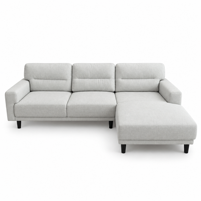 Home Centre Kipper 3-Seater Fabric Right Corner Sofa – Beige – 250 × 160 cm