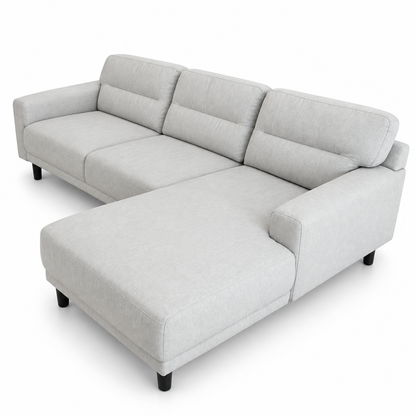 Home Centre Kipper 3-Seater Fabric Right Corner Sofa – Beige – 250 × 160 cm