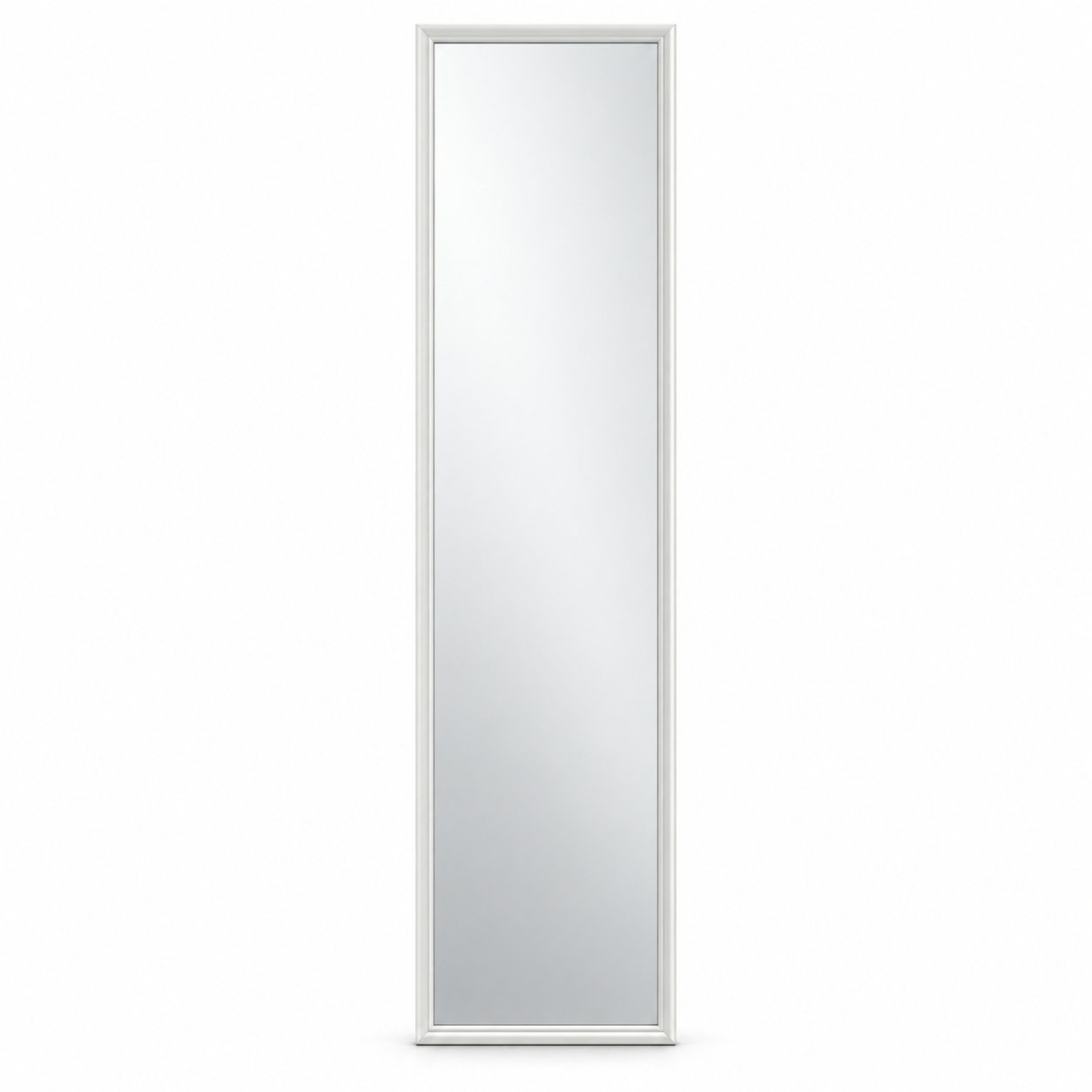 IKEA FLAKNAN Standing Floor Mirror – White – 30 × 150 cm
