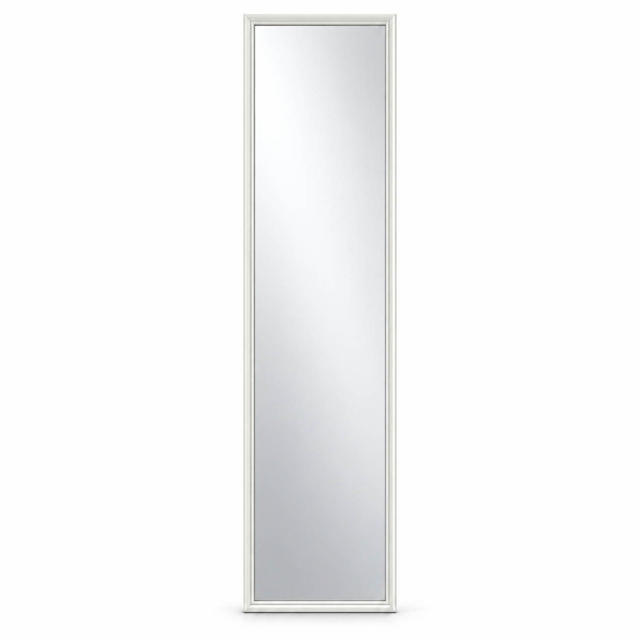 IKEA FLAKNAN Standing Floor Mirror – White – 30 × 150 cm