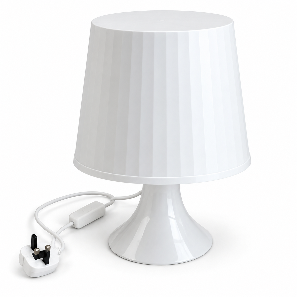 IKEA LAMPAN Table Lamp – White – 29 cm