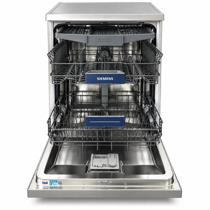 Siemens iQ300 SN23HI65MM 14 Place Setting Freestanding Dishwasher – Inox