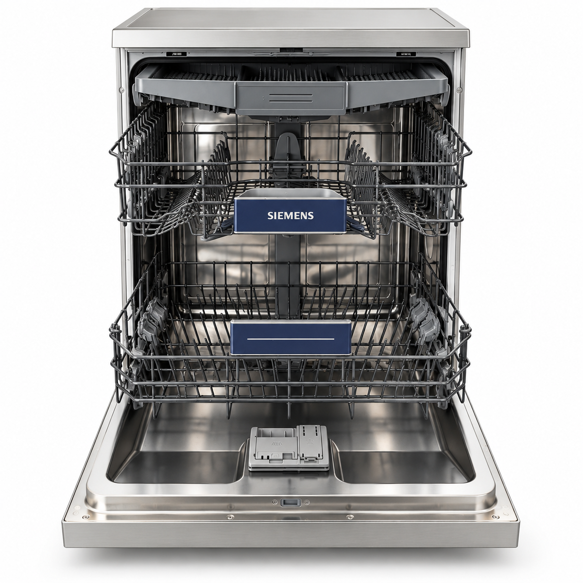 Siemens iQ300 SN23HI65MM 14 Place Setting Freestanding Dishwasher – Inox