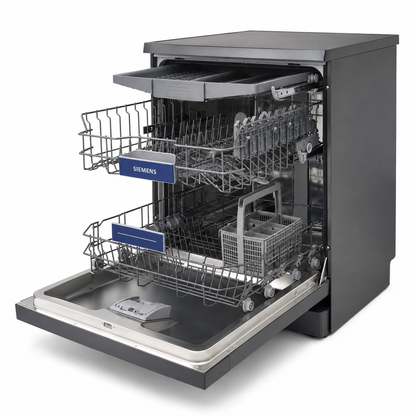 Siemens iQ300 SN23HC00MM/25 13-Place Freestanding Dishwasher – Black Inox – 60 cm