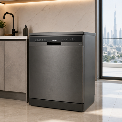 Siemens iQ300 SN23HC00MM/25 13-Place Freestanding Dishwasher – Black Inox – 60 cm