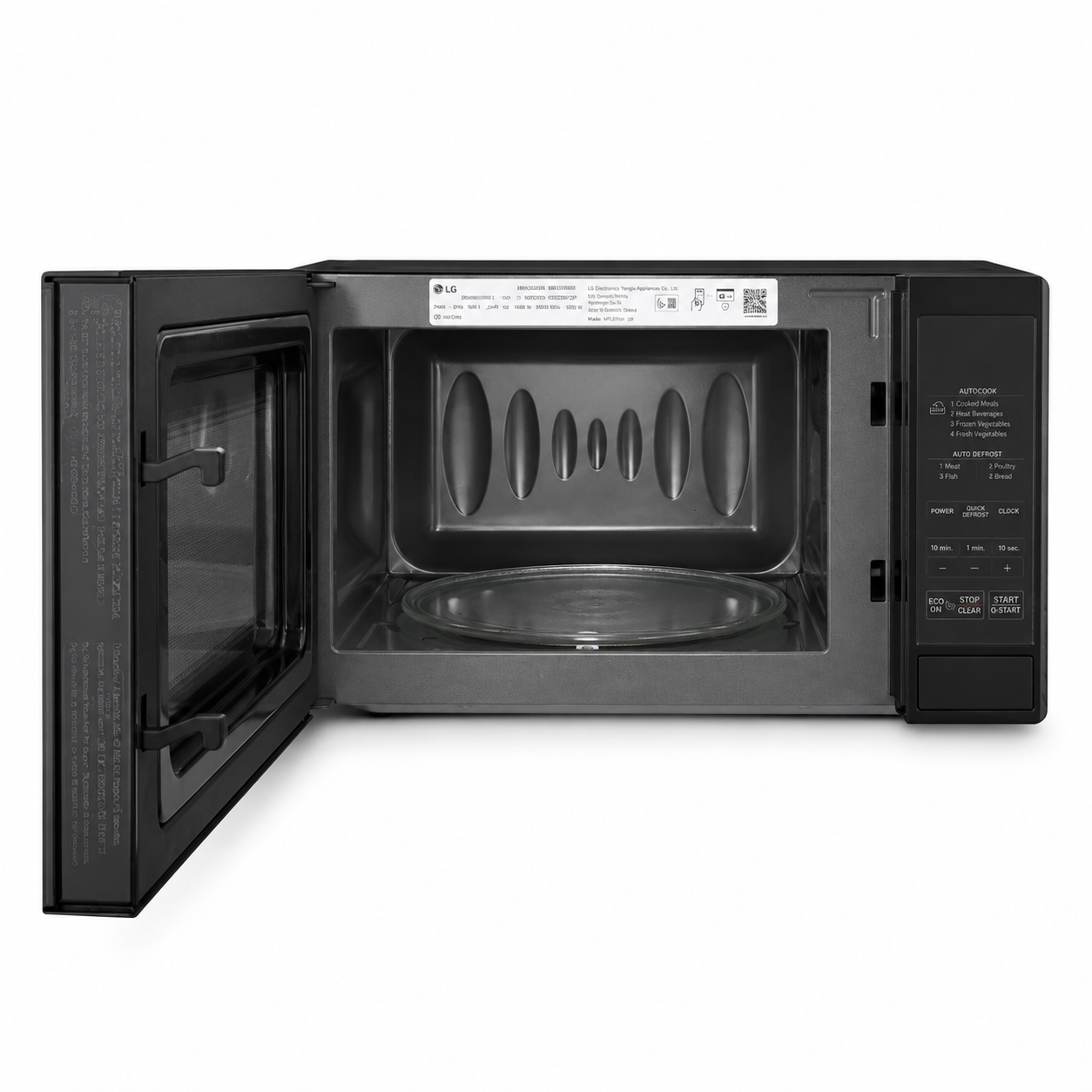 LG MS2042D 20L Solo Microwave Oven – 700W – Black