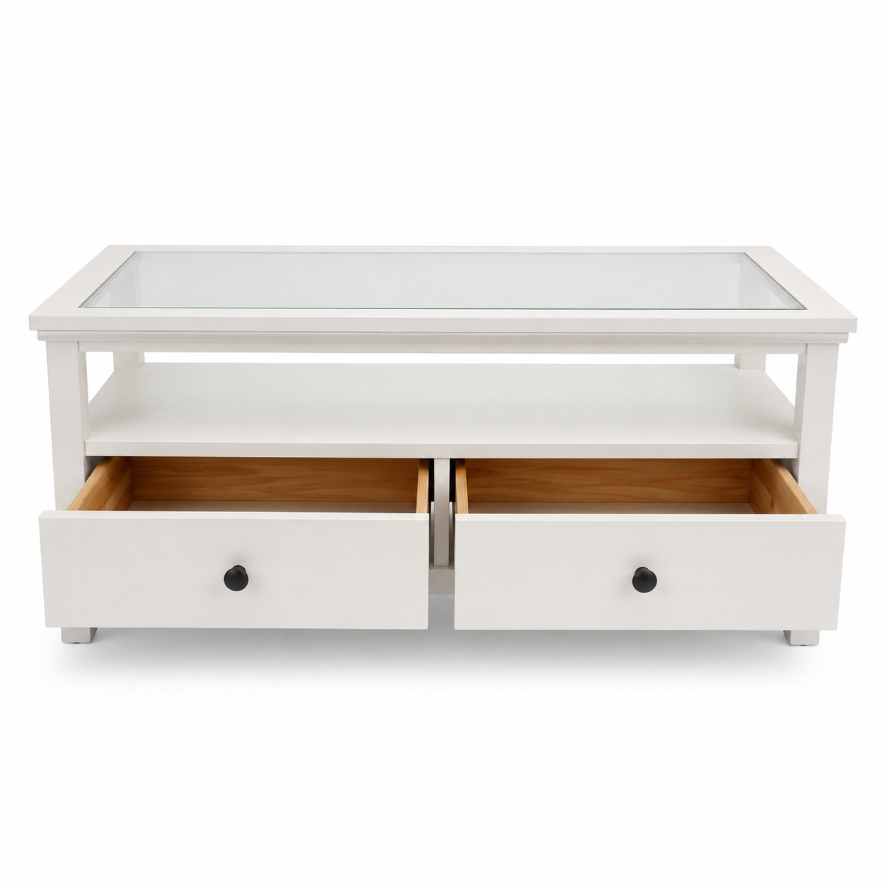 IKEA IDANÄS Coffee Table – White – 107 × 55 × 49 cm