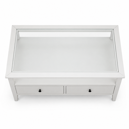 IKEA IDANÄS Coffee Table – White – 107 × 55 × 49 cm