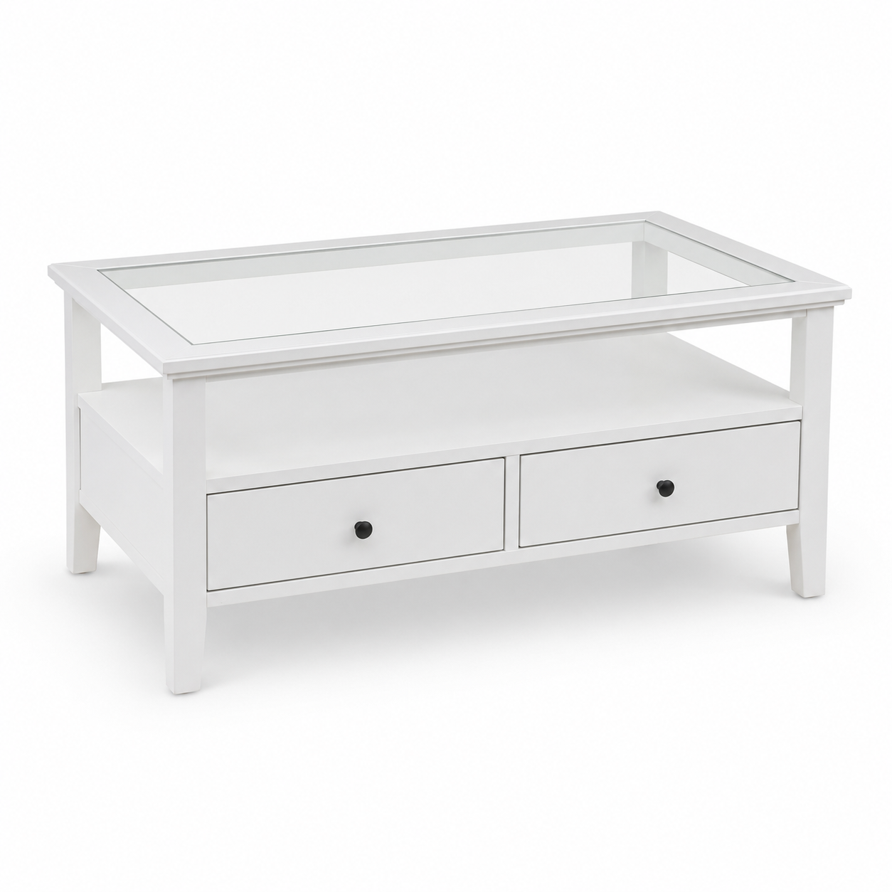 IKEA IDANÄS Coffee Table – White – 107 × 55 × 49 cm