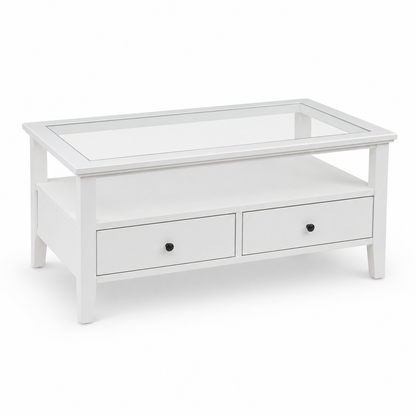 IKEA IDANÄS Coffee Table – White – 107 × 55 × 49 cm