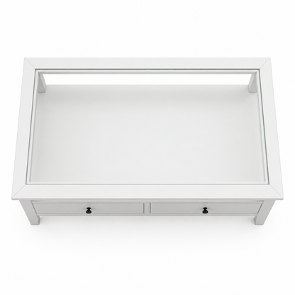 IKEA IDANÄS Coffee Table – White – 107 × 55 × 49 cm