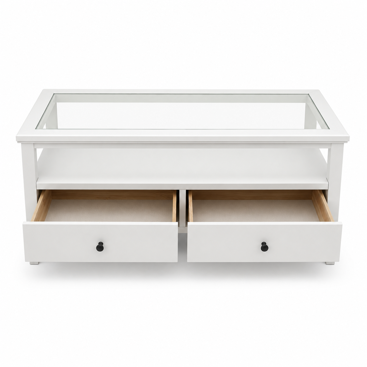 IKEA IDANÄS Coffee Table – White – 107 × 55 × 49 cm