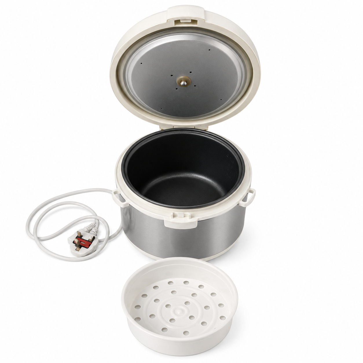 Mayer MMRC101 1.0L Rice Cooker with Steamer Tray – 400W