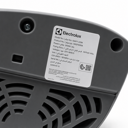 Electrolux UltimateTaste 300 3L Air Fryer E6AF1-220K – 1350W