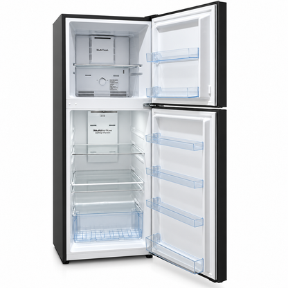 Nikai NRF410FSS 410L No-Frost Double-Door Refrigerator – Grey