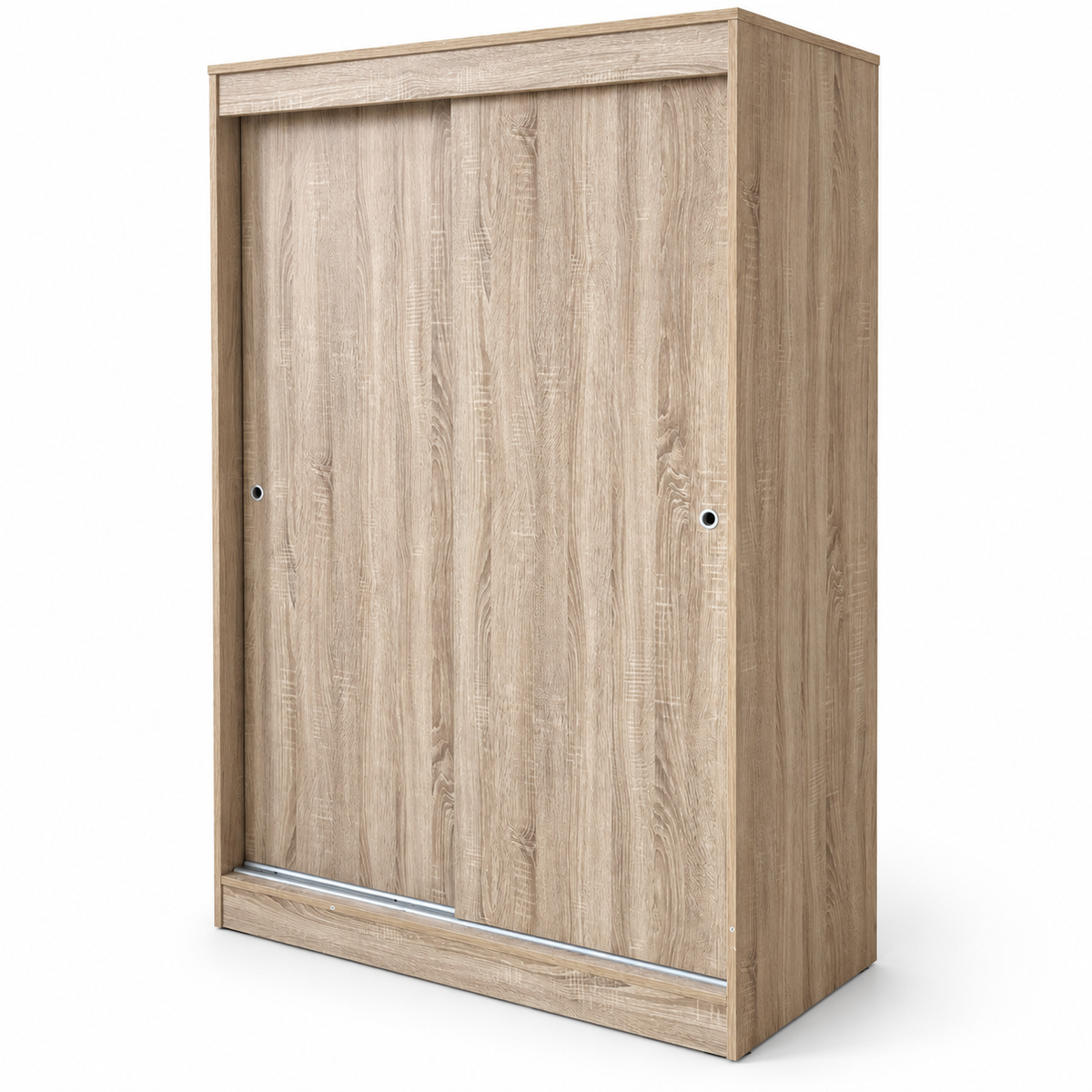 Home Centre Otis 2-Door Sliding Wardrobe – 162 cm Wide – Oak