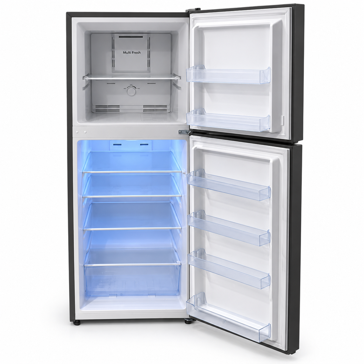 Nobel NR350NF 270L Inverter No-Frost Double-Door Refrigerator – Dark Silver