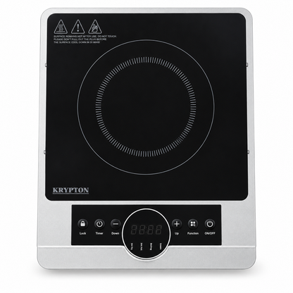 Krypton KNIC6058N 2200W Digital Infrared Cooker – Black & Silver