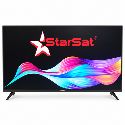 StarSat SV-K43ST2S2 43-Inch LED TV with Remote – Black