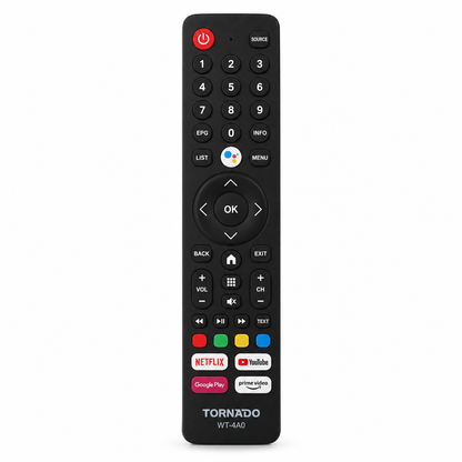 TORNADO 50UA5300G 50-Inch 4K UHD Android Smart TV – Silver