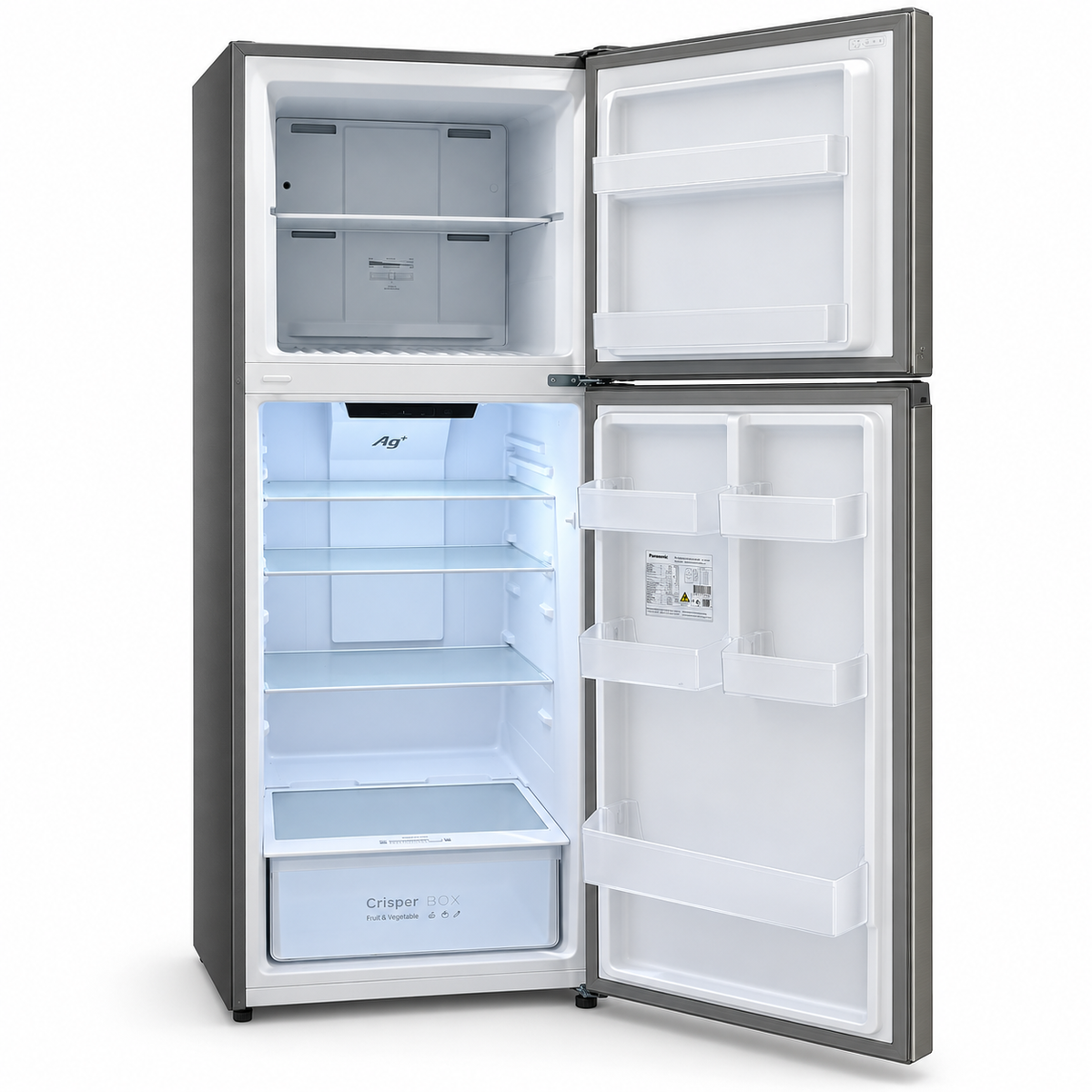 Panasonic NR-BC42VSSAE 348L Top Mount Inverter Refrigerator – Silver