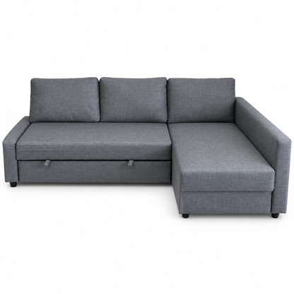 IKEA FRIHETEN Corner Sofa-Bed with Storage – Skiftebo Dark Grey