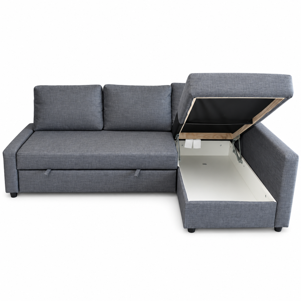 IKEA FRIHETEN Corner Sofa-Bed with Storage – Skiftebo Dark Grey