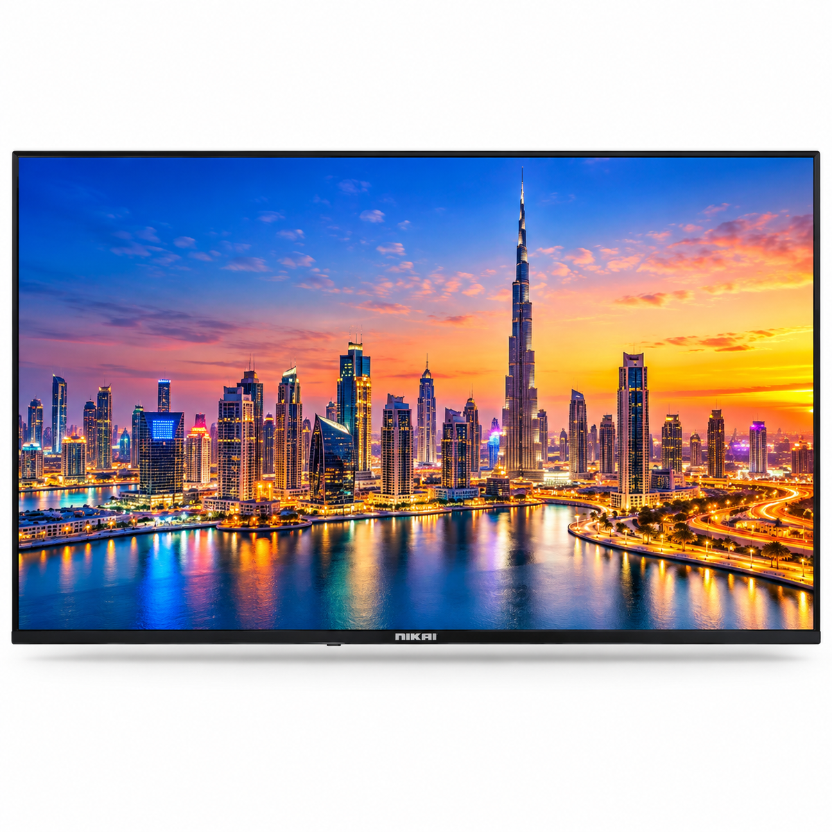 Nikai 50-Inch Smart LED TV with webOS Hub – Black
