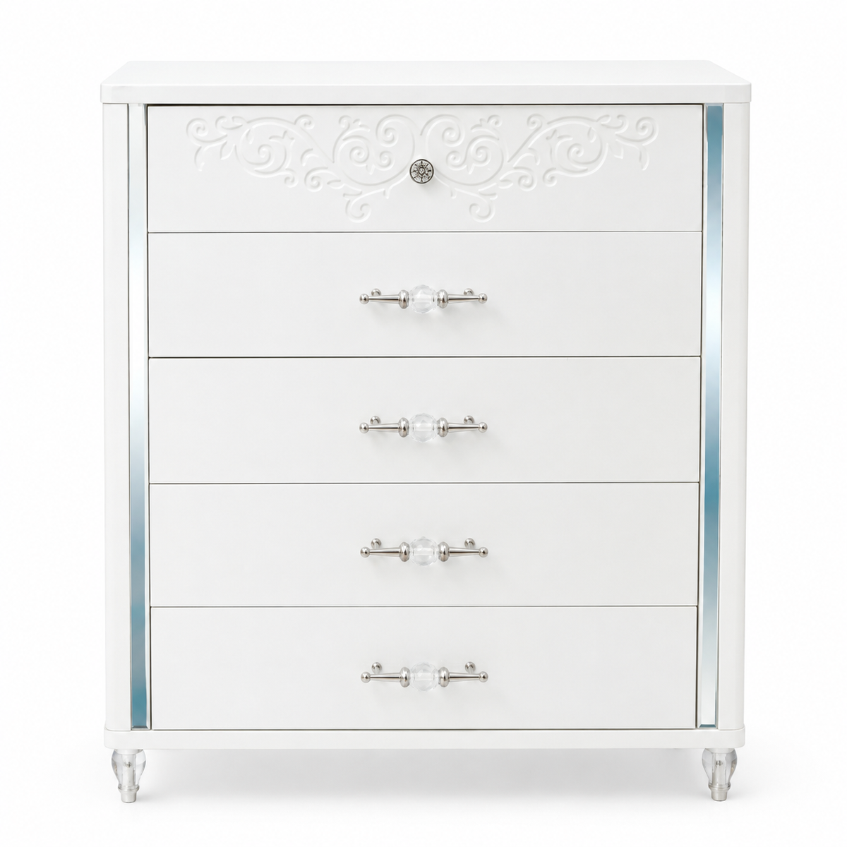 Home Centre Cepsia Kids Twin Bedroom Set with 2 Beds, Mattresses & Storage – White – 120 × 200 cm