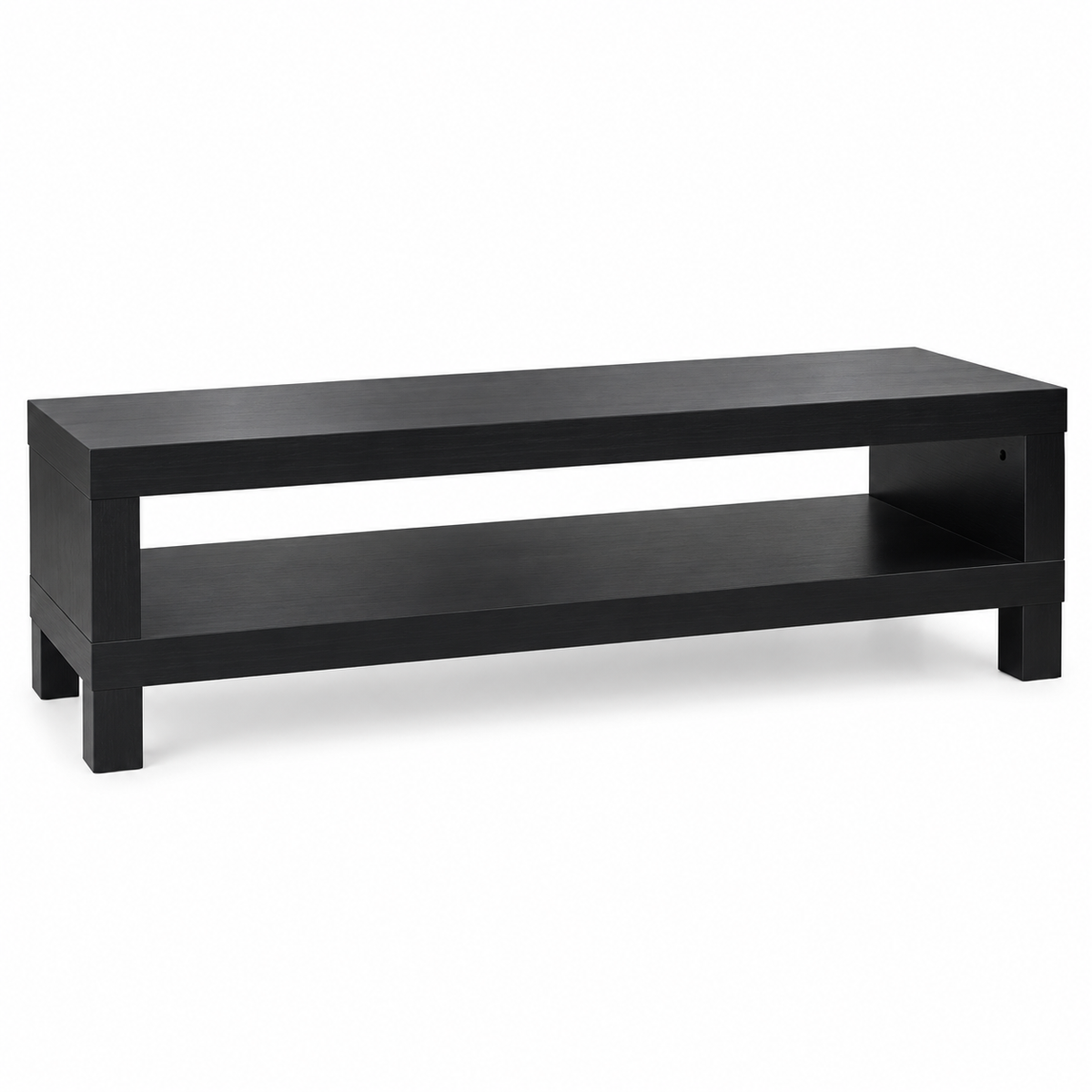 IKEA LACK TV Bench – Black-Brown – 120 × 35 × 36 cm