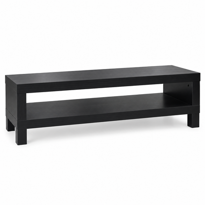 IKEA LACK TV Bench – Black-Brown – 120 × 35 × 36 cm