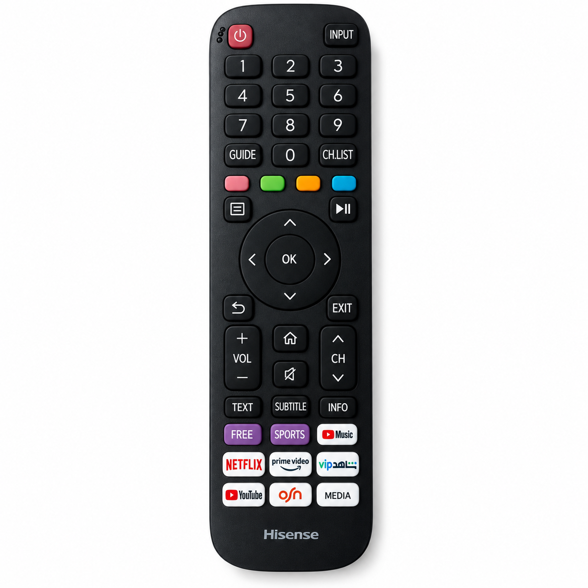 Hisense 55A61G 55-Inch 4K UHD Smart TV with Remote – Black