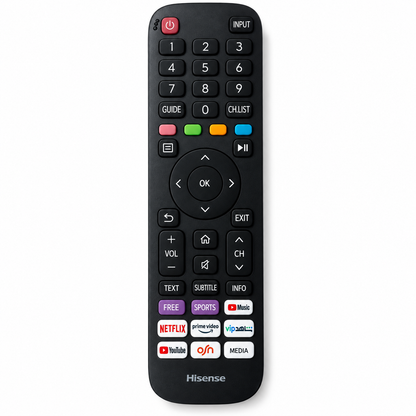 Hisense 55A61G 55-Inch 4K UHD Smart TV with Remote – Black