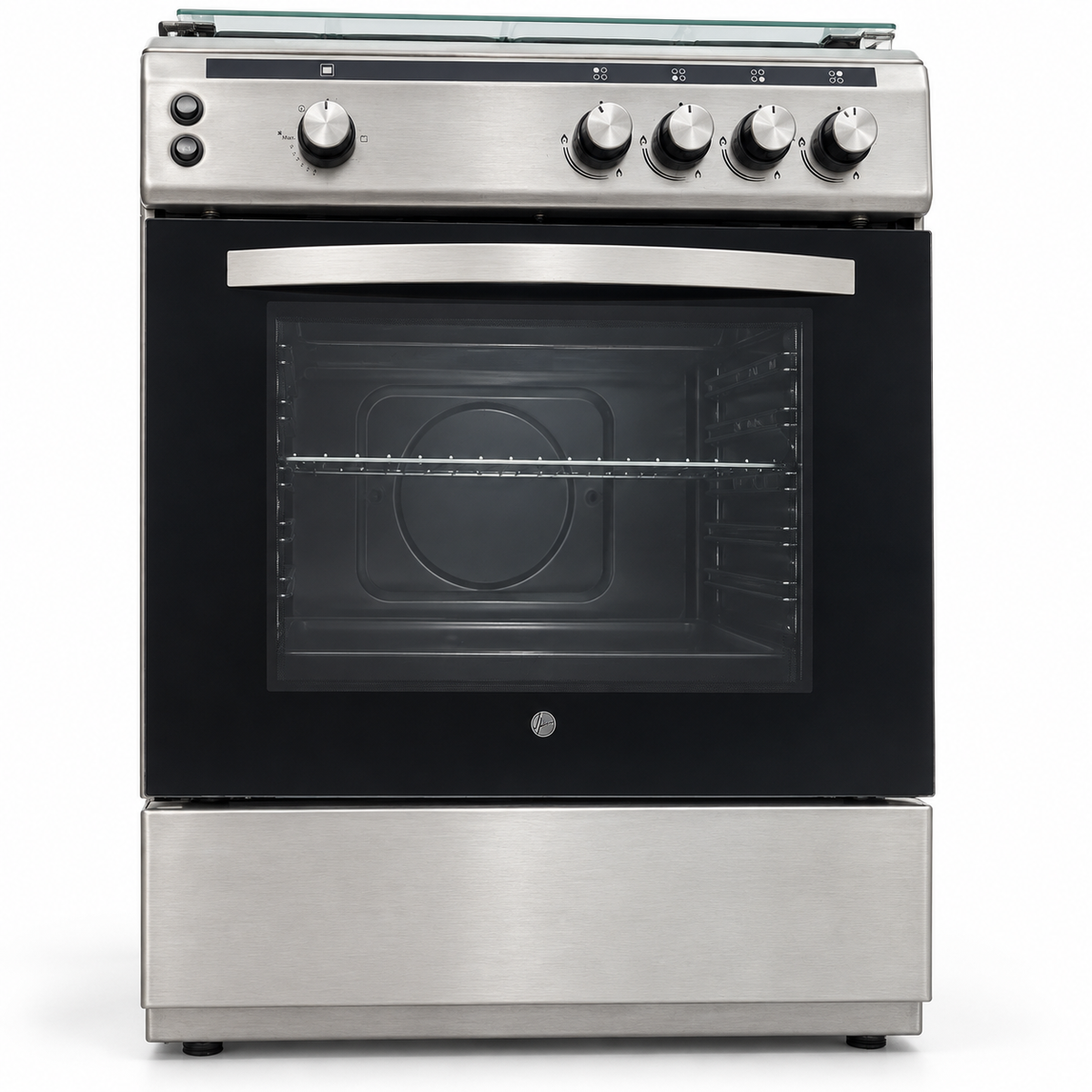Hoover FGC6060-S1V 4-Burner Full Gas Cooker – 60 × 60 cm Stainless Steel