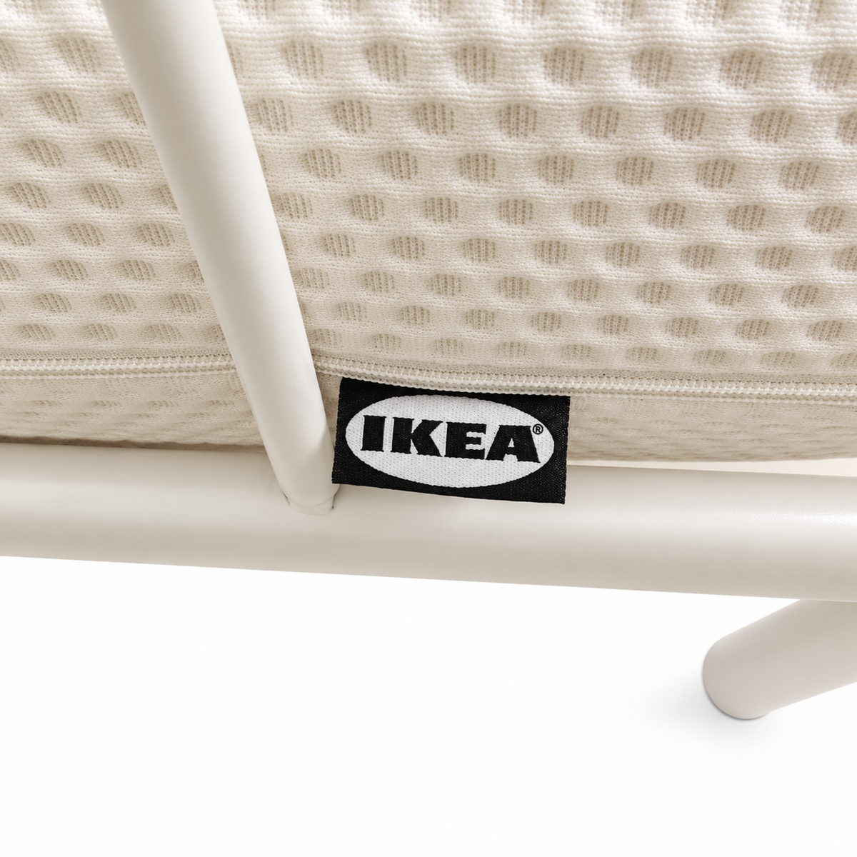 IKEA RAMSTA Single Day-Bed with Mattress – 90 × 200 cm – White
