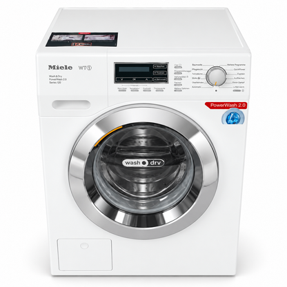 Miele WT1 WTF115 WCS Series 120 Washer Dryer – 7 kg Wash / 4 kg Dry – 1600 RPM – White