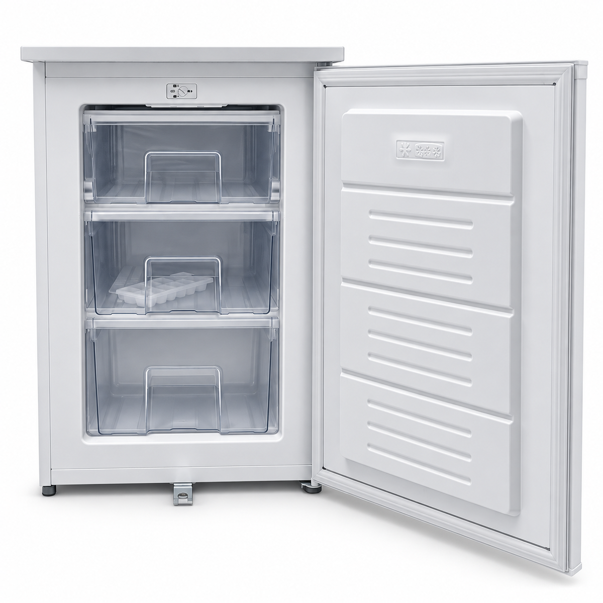 Westpoint WVI-1024E 83L Upright Freezer with 3 Drawers – White