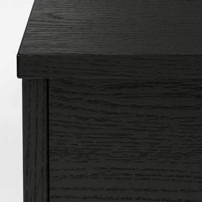 IKEA ÖSTAVALL Adjustable Coffee Table with Hidden Storage – Black – 90 cm