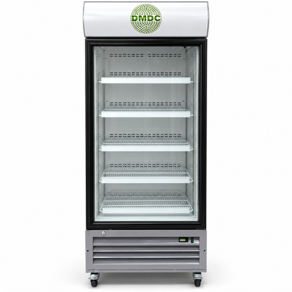 Celsius TSB1CF20 650L Commercial Upright Display Chiller – Single Glass Door – Silver