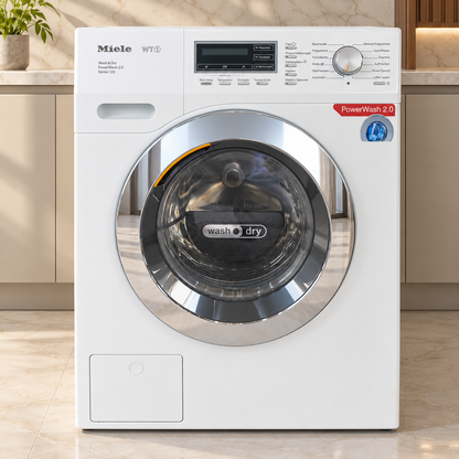 Miele WT1 WTF115 WCS Series 120 Washer Dryer – 7 kg Wash / 4 kg Dry – 1600 RPM – White