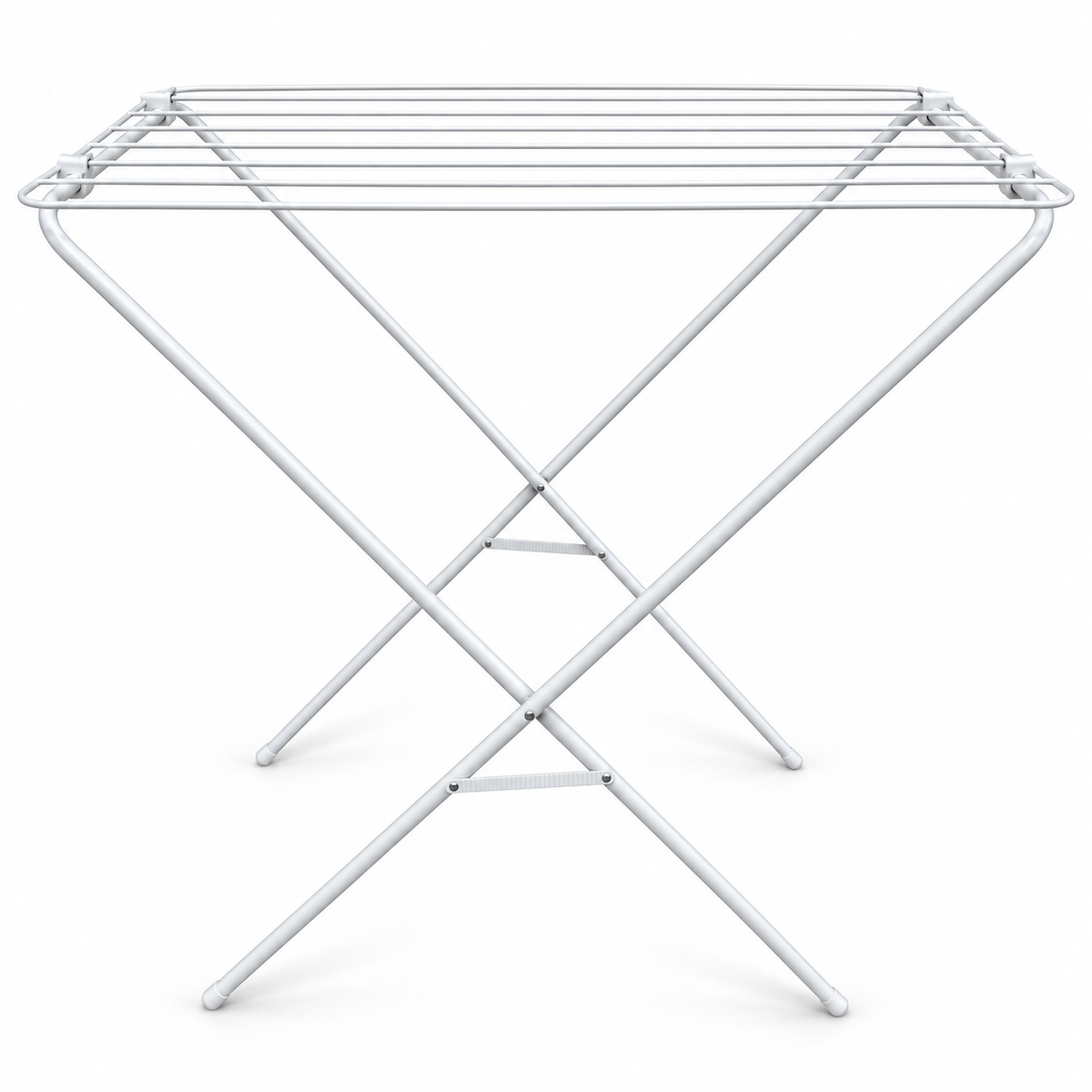 IKEA JÄLL Folding Clothes Drying Rack – White – 79 × 40 × 82 cm