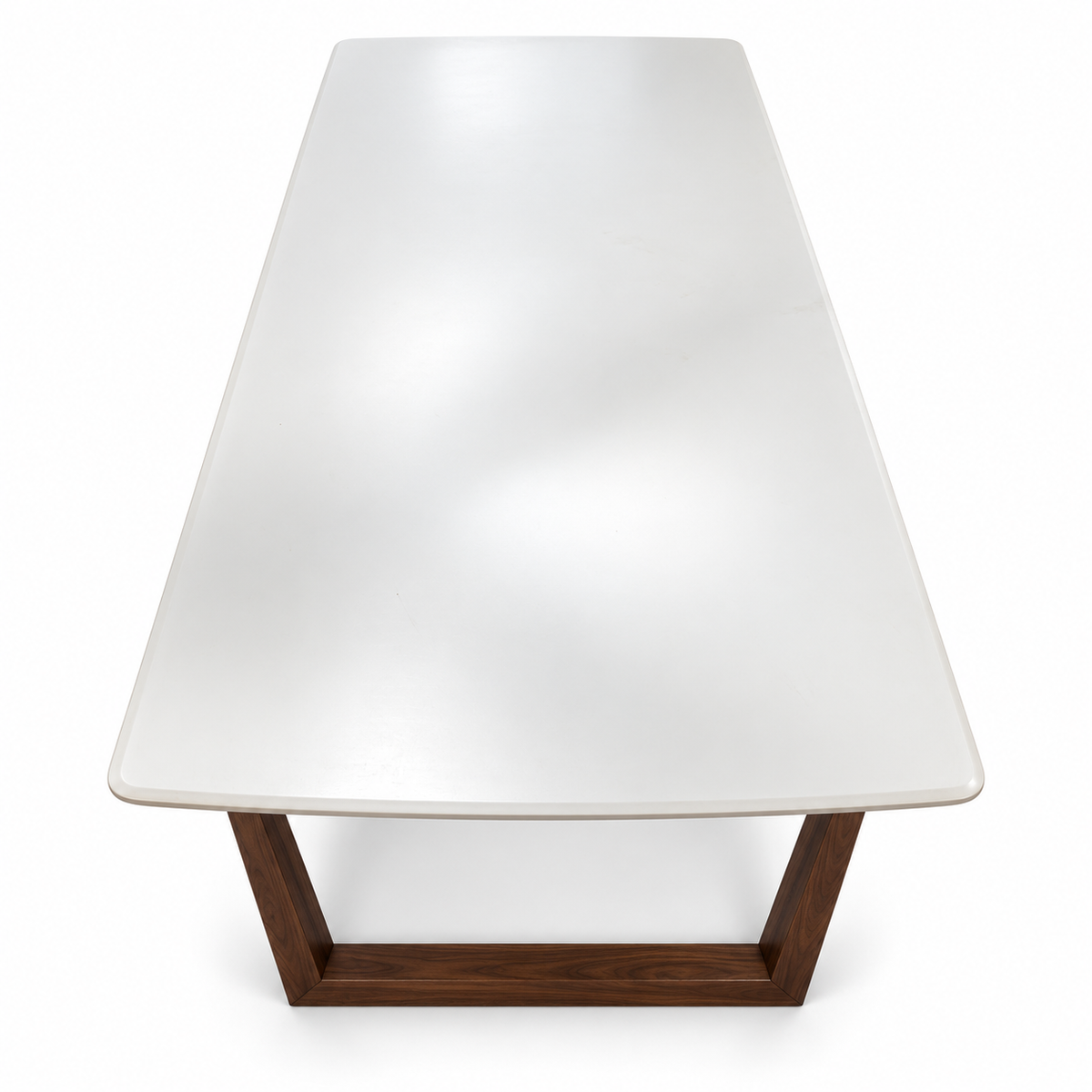 Home Centre Hadley 6-Seater Dining Table – 180 × 90 cm – White & Walnut