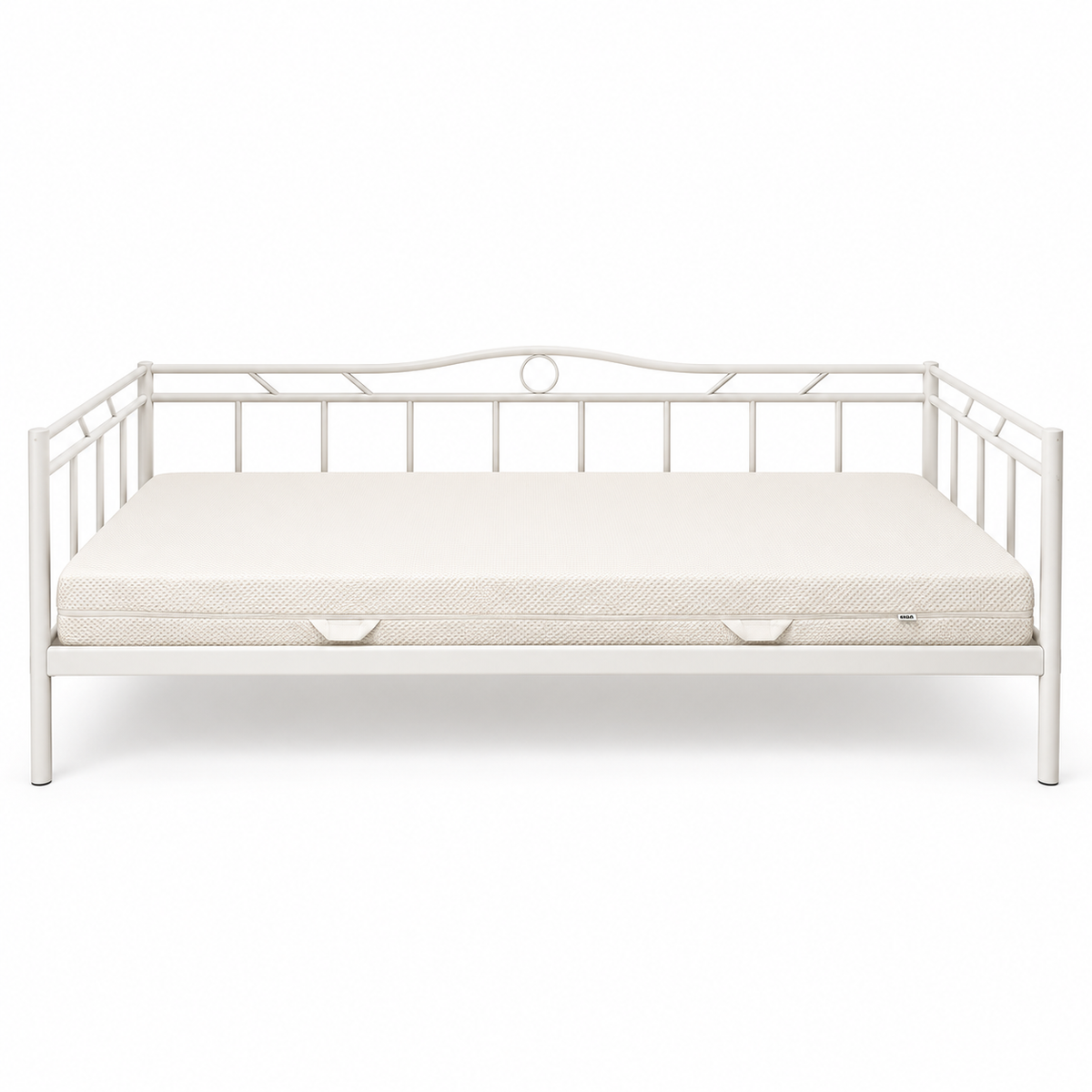 IKEA RAMSTA Single Day-Bed with Mattress – 90 × 200 cm – White