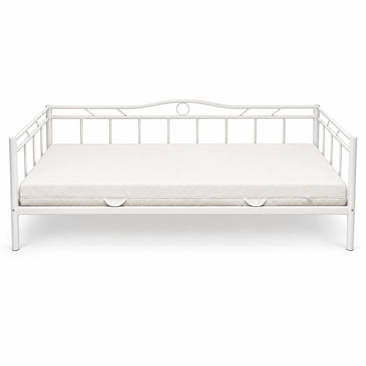IKEA RAMSTA Single Day-Bed with Mattress – 90 × 200 cm – White