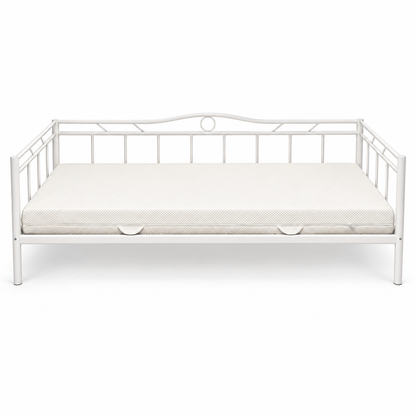 IKEA RAMSTA Single Day-Bed with Mattress – 90 × 200 cm – White