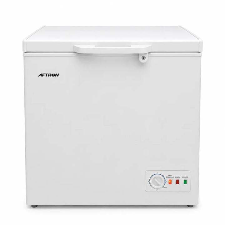 Congélateur coffre AFTRON AFF155H | 150L, blanc - utilisé 8 mois