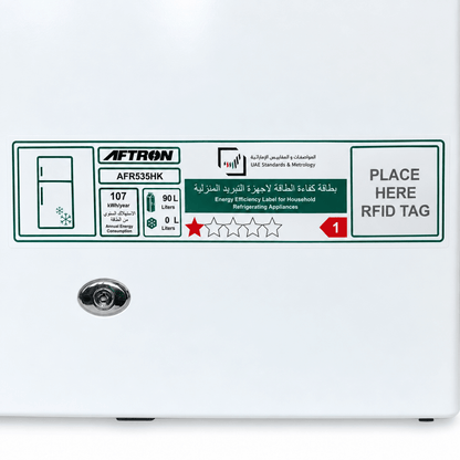 AFTRON AFR535HK 90 L Single-Door Refrigerator – White - Al Thahani Furniture
