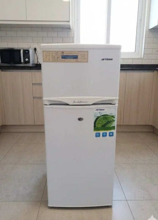 Aftron Top‑Mount Refrigerator | 118L Total Capacity | Frost‑Free | Energy Efficient - althahanifurniture